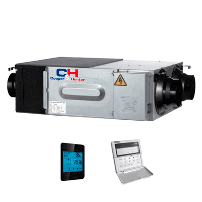 Ventilation units with heat recovery