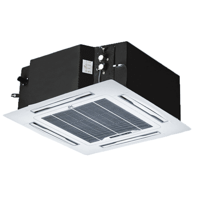 4-flow cassette type fan coil units